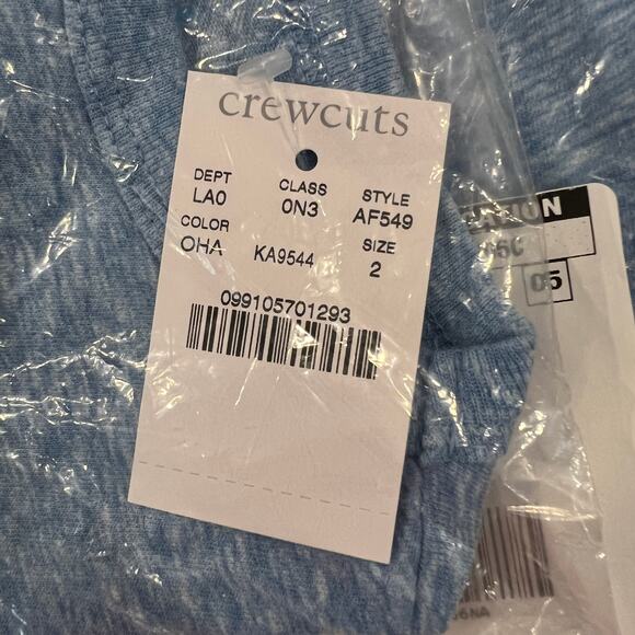 NWT J. Crew Boys' Light Blue W/Sherpa Owl Long Sleeve Tee - Picture 6 of 8